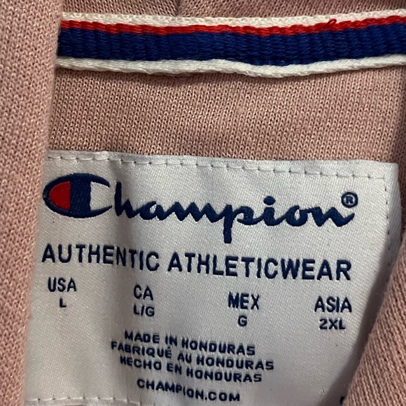 Light pink champion hoodie - Picture 4 of 5